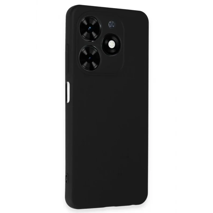 Newface Tecno Spark Go 2024 Kılıf First Silikon - Siyah
