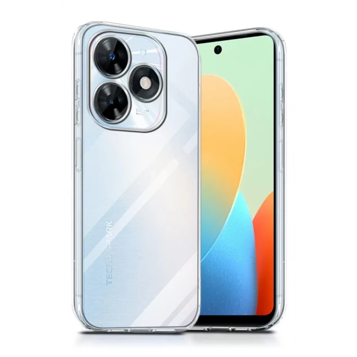 Newface Tecno Spark Go 2024 Kılıf Lüx Şeffaf Silikon
