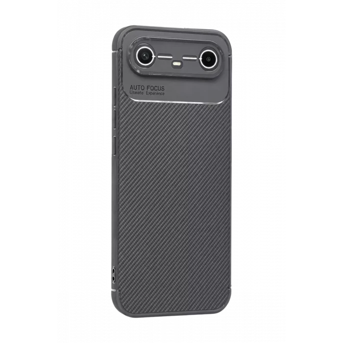 Newface Tecno Spark Slim 5G Auto Focus Karbon Kapak - Gri