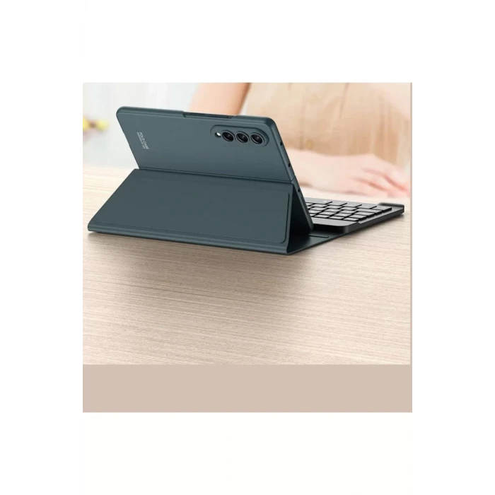 Newface Universal Universal Kılıf Fold Klavye - Koyu Yeşil