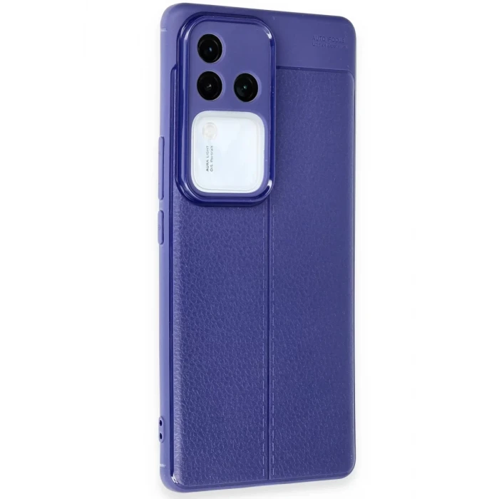 Newface Vivo V30 5G Kılıf Auto Focus Kapak - Lacivert