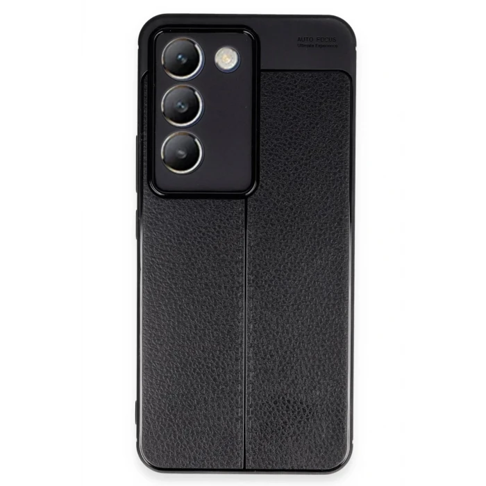 Newface Vivo V30 Lite 4G Kılıf Auto Focus Kapak - Siyah