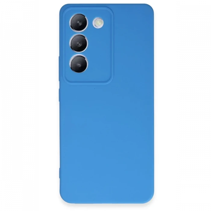 Newface Vivo V30 Lite 4G Kılıf First Silikon - Mavi