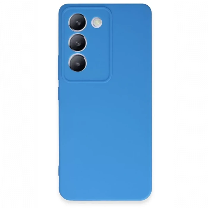 Newface Vivo V30 Lite 4G Kılıf First Silikon - Mavi