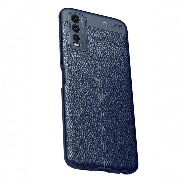 Newface Vivo Y11S Kılıf Auto Focus Kapak - Lacivert