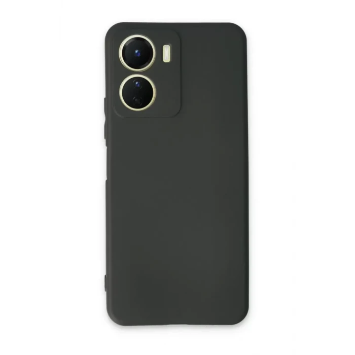 Newface Vivo Y16 Kılıf First Silikon - Koyu Yeşil