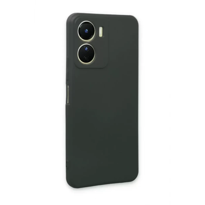 Newface Vivo Y16 Kılıf First Silikon - Koyu Yeşil