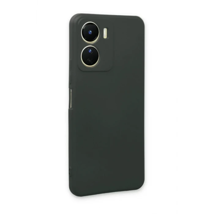 Newface Vivo Y16 Kılıf First Silikon - Koyu Yeşil