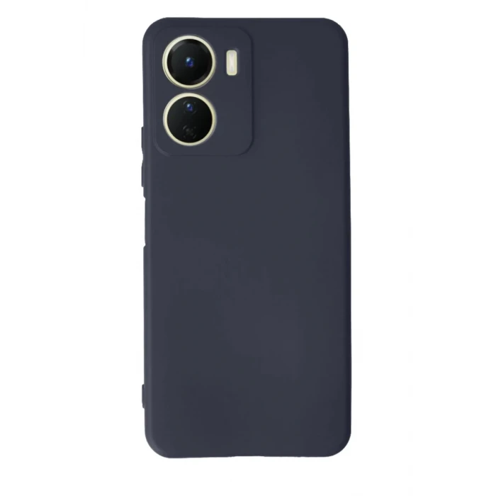 Newface Vivo Y16 Kılıf First Silikon - Lacivert