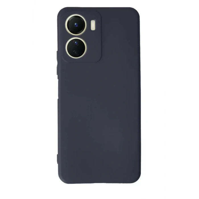 Newface Vivo Y16 Kılıf First Silikon - Lacivert
