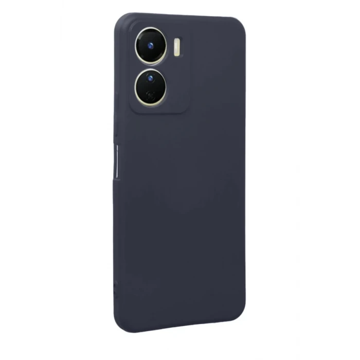 Newface Vivo Y16 Kılıf First Silikon - Lacivert