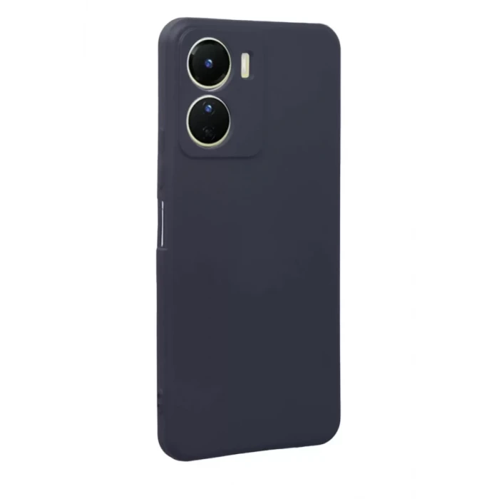 Newface Vivo Y16 Kılıf First Silikon - Lacivert