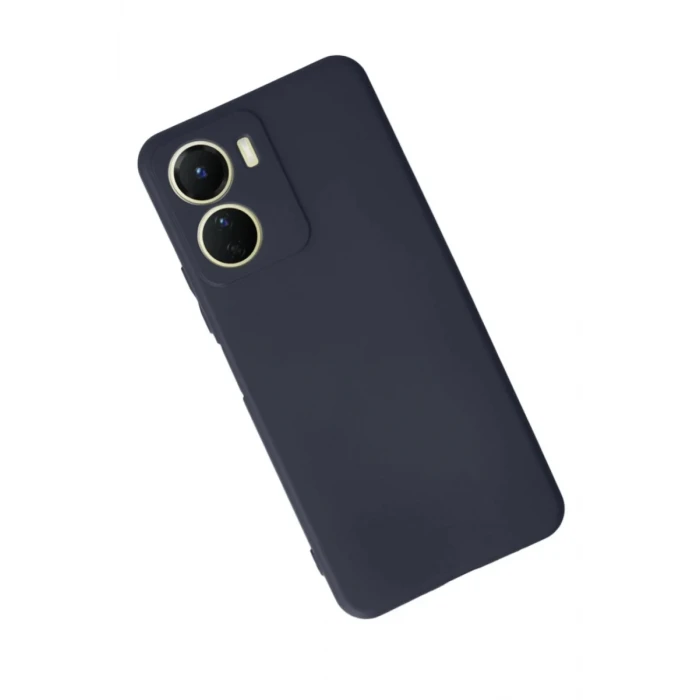 Newface Vivo Y16 Kılıf First Silikon - Lacivert