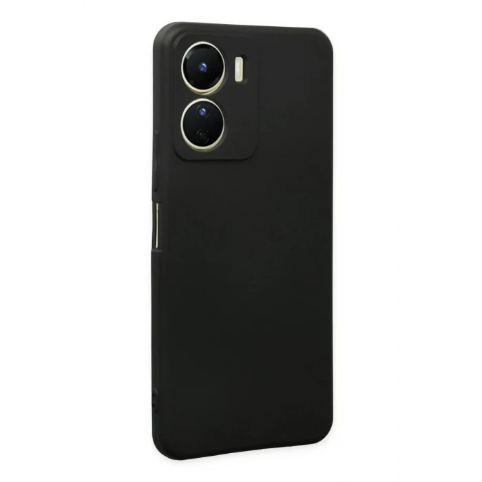 Newface Vivo Y16 Kılıf First Silikon - Siyah