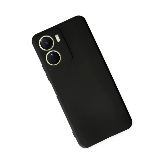 Newface Vivo Y16 Kılıf First Silikon - Siyah