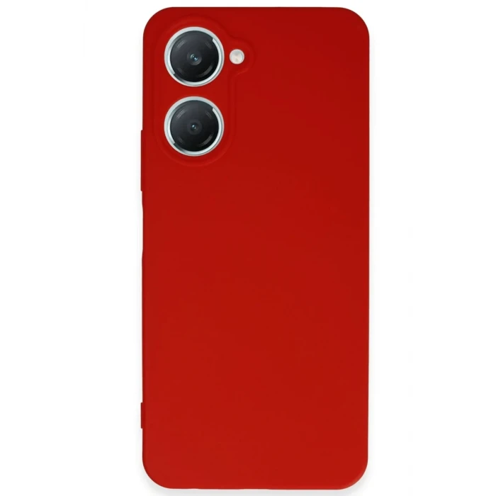 Newface Vivo Y18 Kılıf First Silikon - Kırmızı