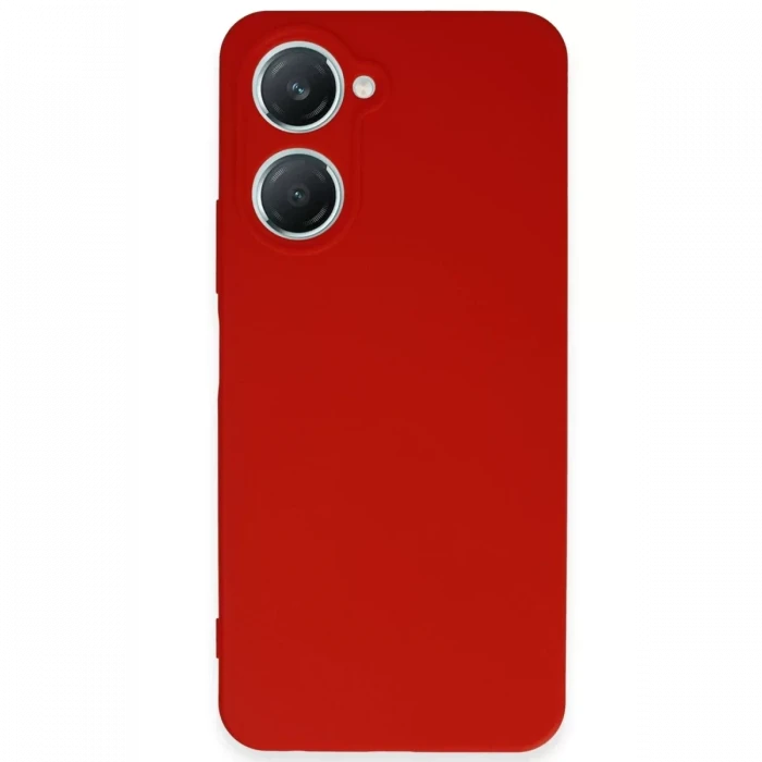 Newface Vivo Y18 Kılıf First Silikon - Kırmızı