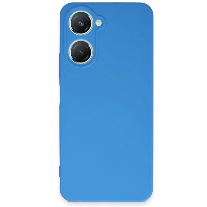 Newface Vivo Y18 Kılıf First Silikon - Mavi