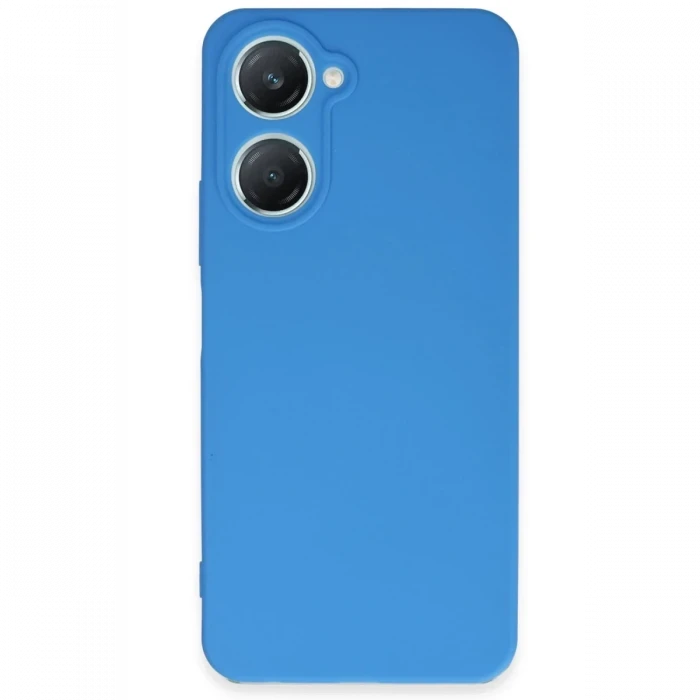 Newface Vivo Y18 Kılıf First Silikon - Mavi