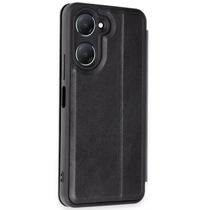 Newface Vivo Y18 Kılıf Flip Cover - Siyah
