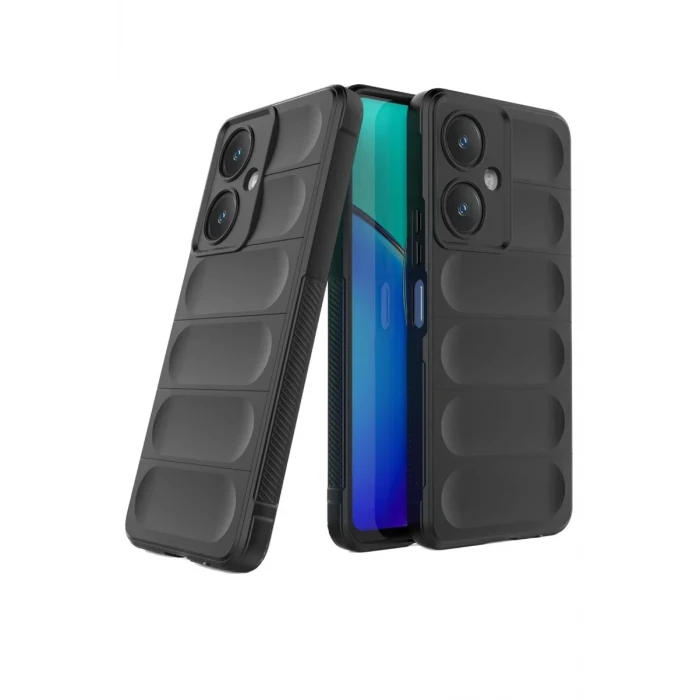 Newface Vivo Y27 Kılıf Optimum Silikon - Siyah