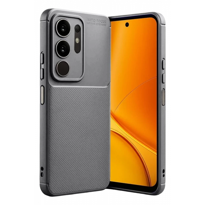Newface Vivo Y29 4G Auto Focus Karbon Kapak - Gri