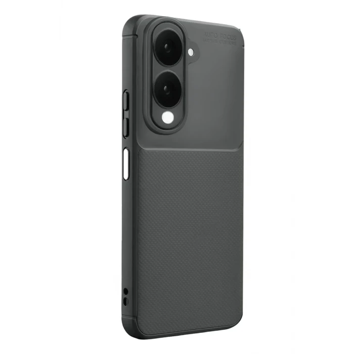 Newface Vivo Y29S Auto Focus Karbon Kapak - Gri