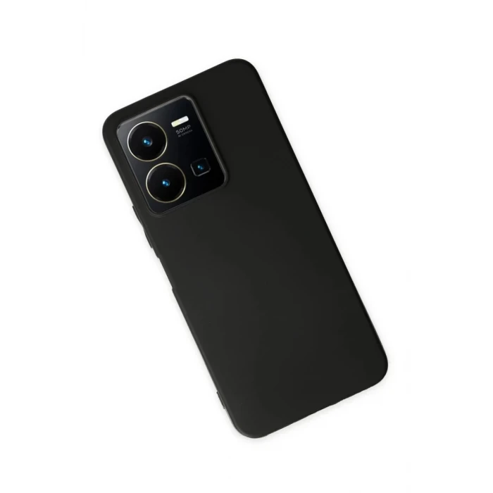 Newface Vivo Y35 Kılıf First Silikon - Siyah