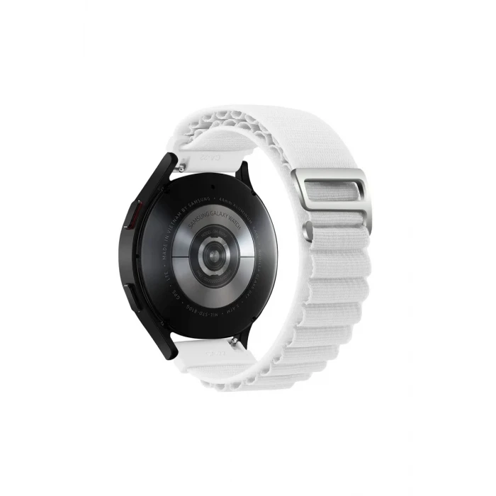 Newface Watch 20mm KR410 Kumaş Kordon - Beyaz