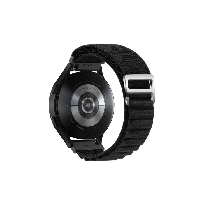 Newface Watch 20mm KR410 Kumaş Kordon - Siyah
