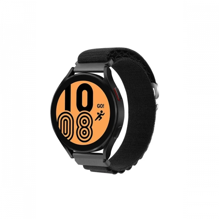Newface Watch 20mm KR410 Kumaş Kordon - Siyah