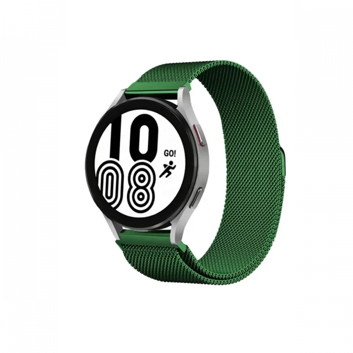 Newface Watch 20mm Metal Mıknatıslı Kordon - Haki Yeşil