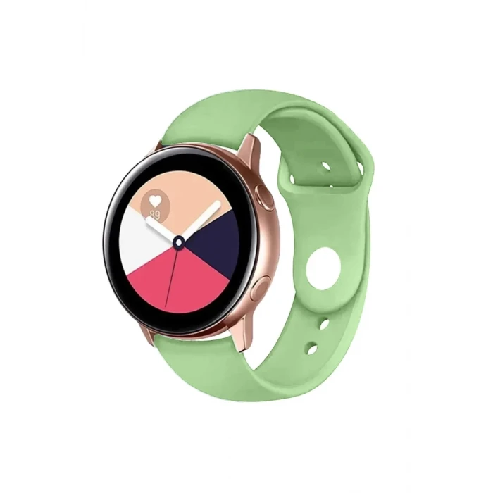 Newface Watch 22mm Klasik Kordon - Açık Yeşil
