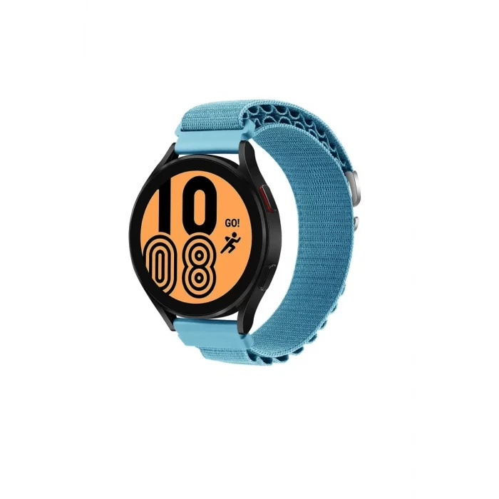 Newface Watch 22mm KR410 Kumaş Kordon - Mavi
