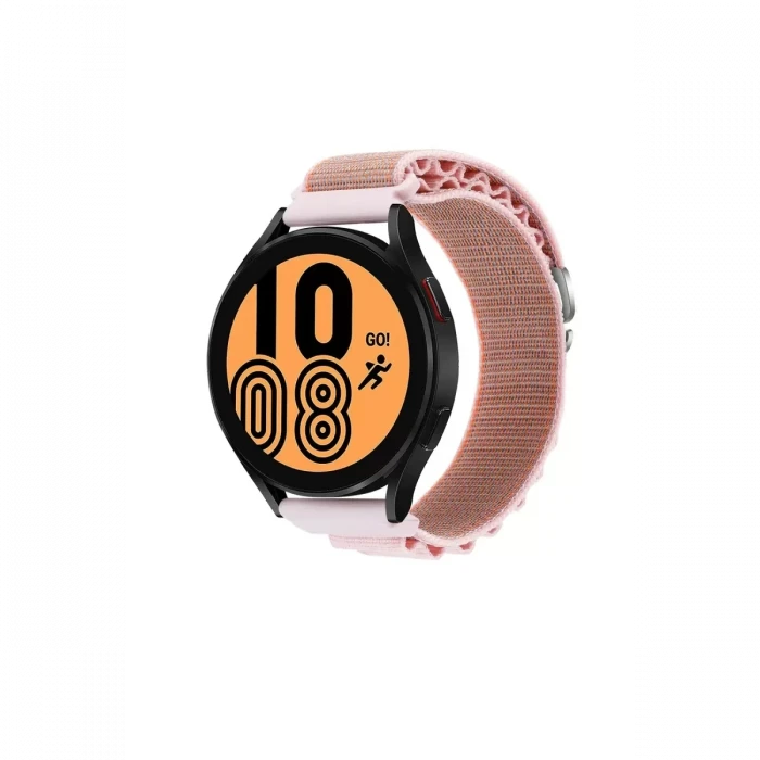 Newface Watch 22mm KR410 Kumaş Kordon - Pembe
