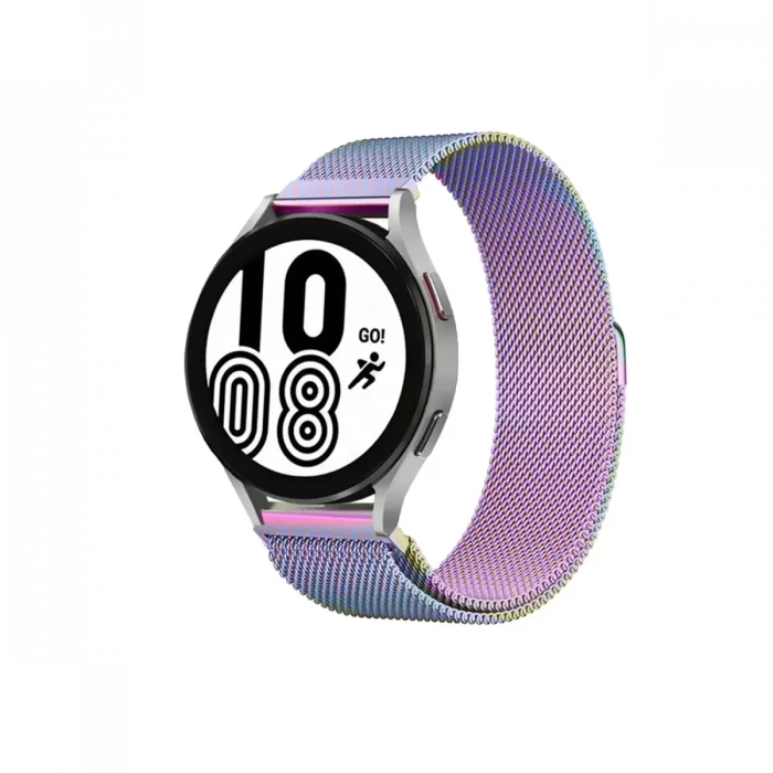 Newface Watch 22mm Metal Mıknatıslı Kordon - Rainbow