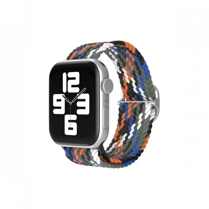 Newface Watch 22mm Star Kordon - Gri-Turuncu