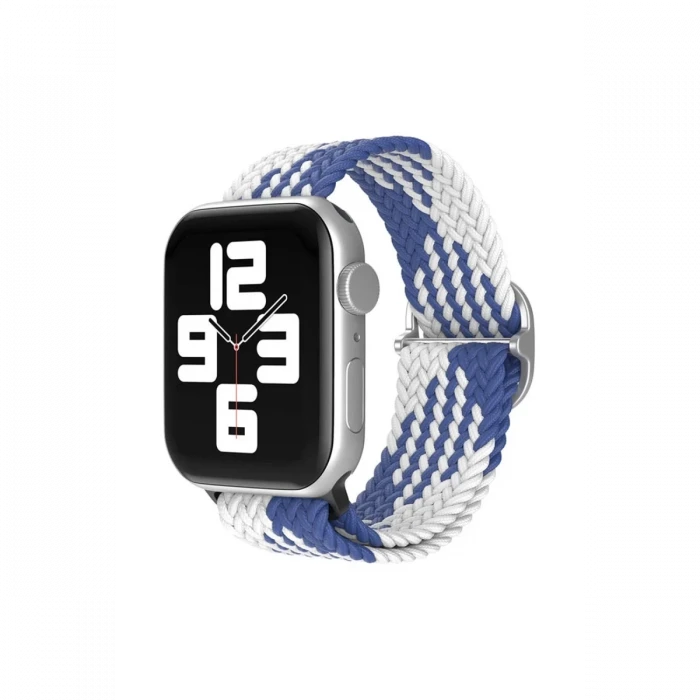 Newface Watch 22mm Star Kordon - Mavi-Beyaz