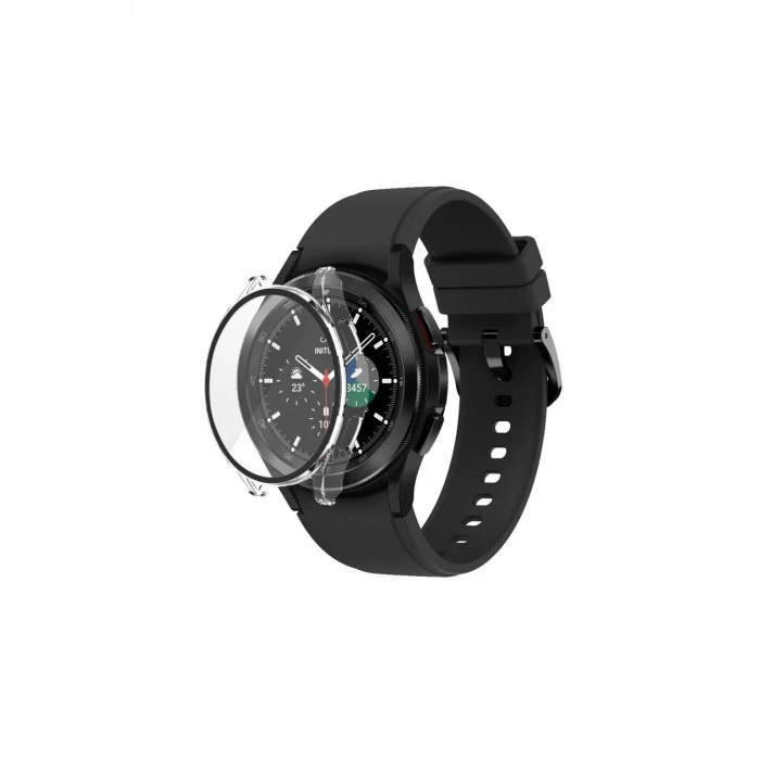Newface Watch 5 44mm Wall Camlı Kasa Ekran Koruyucu - Şeffaf