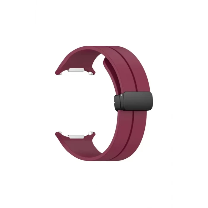 Newface Watch 7 Ultra KR418 Tender Silikon Kordon - Bordo