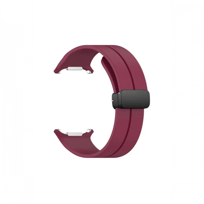 Newface Watch 7 Ultra KR418 Tender Silikon Kordon - Bordo