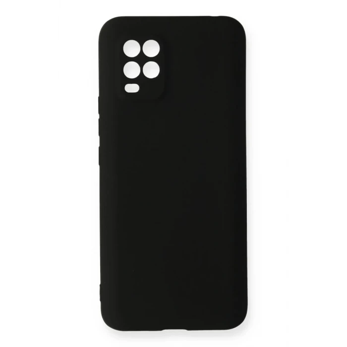 Newface Xiaomi Mi 10 Lite Kılıf First Silikon - Siyah