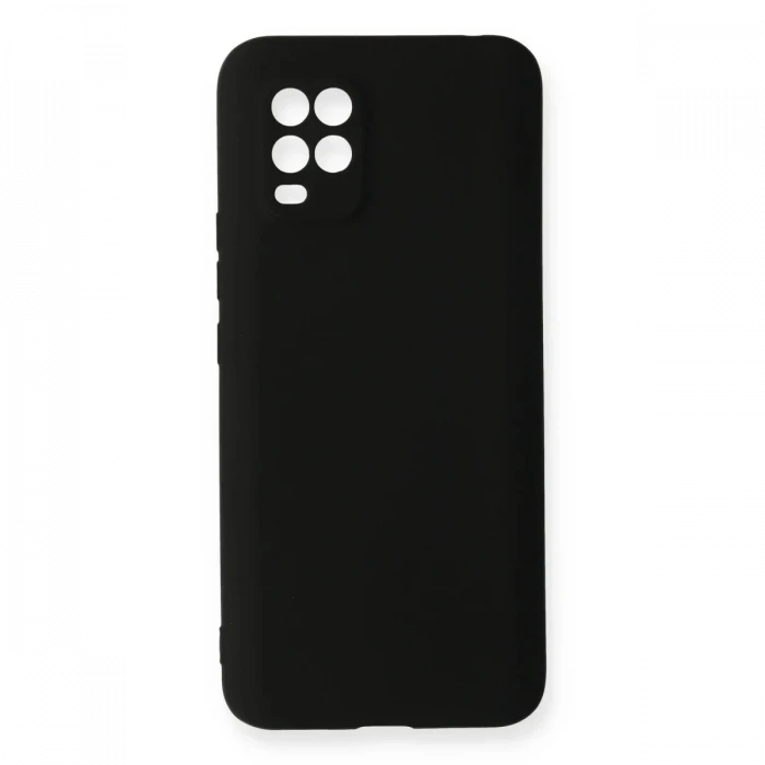 Newface Xiaomi Mi 10 Lite Kılıf First Silikon - Siyah