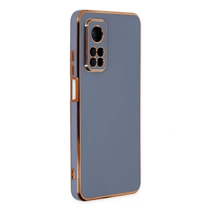 Newface Xiaomi Mi 10T Kılıf Volet Silikon - Mavi
