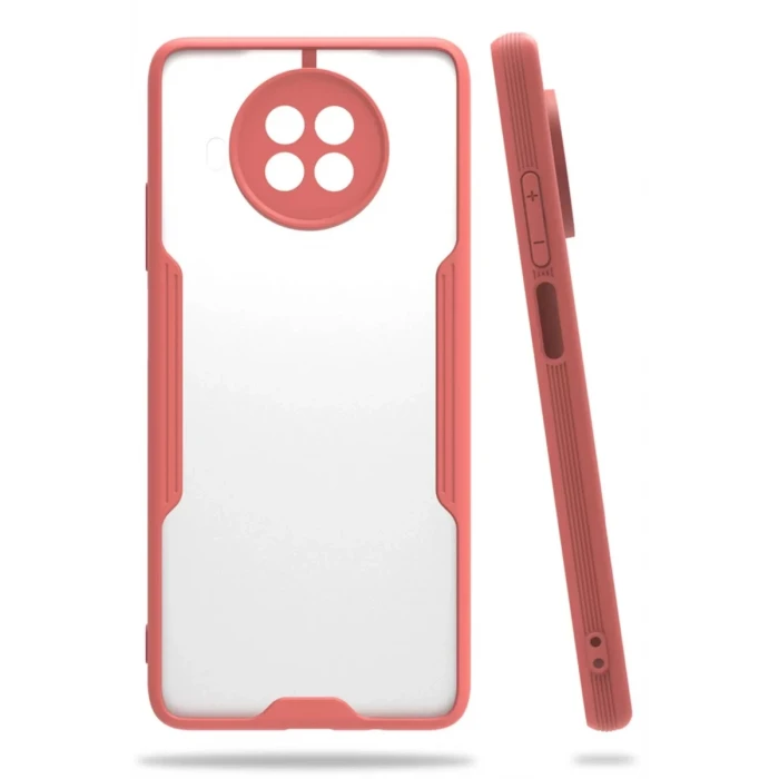 Newface Xiaomi Mi 10T Lite Kılıf Platin Silikon - Pembe