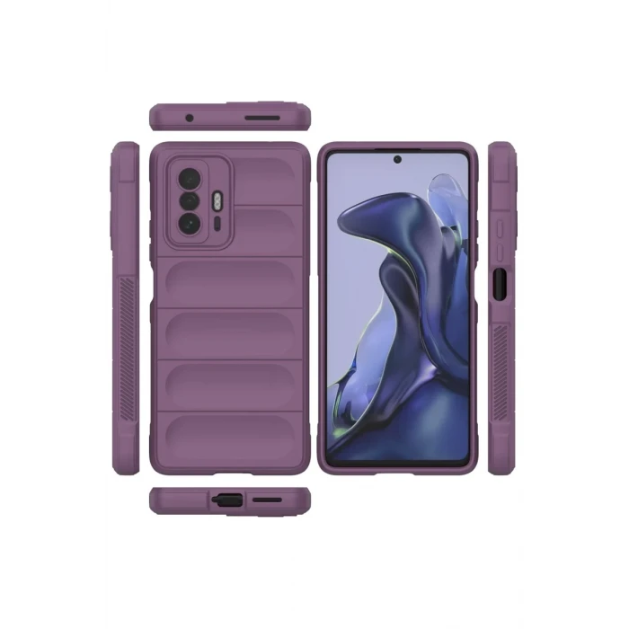 Newface Xiaomi Mi 11T Kılıf Optimum Silikon - Mor