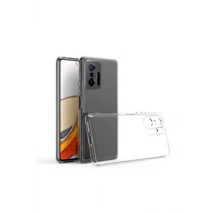 Newface Xiaomi Mi 11T Pro Kılıf Lüx Şeffaf Silikon