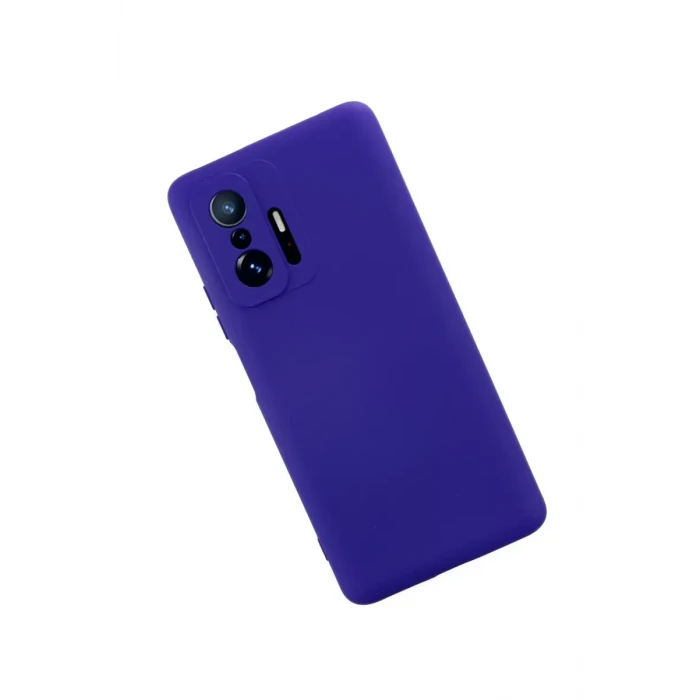 Newface Xiaomi Mi 11T Pro Kılıf Nano içi Kadife Silikon - Mor