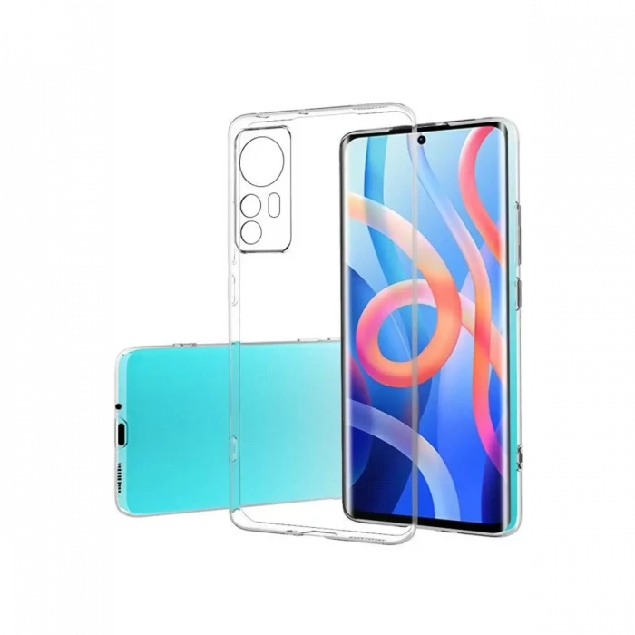 Newface Xiaomi Mi 12 Kılıf Lüx Şeffaf Silikon