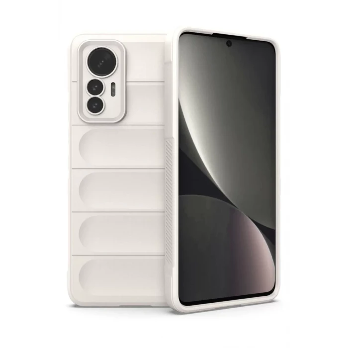 Newface Xiaomi Mi 12 Lite Kılıf Optimum Silikon - Krem